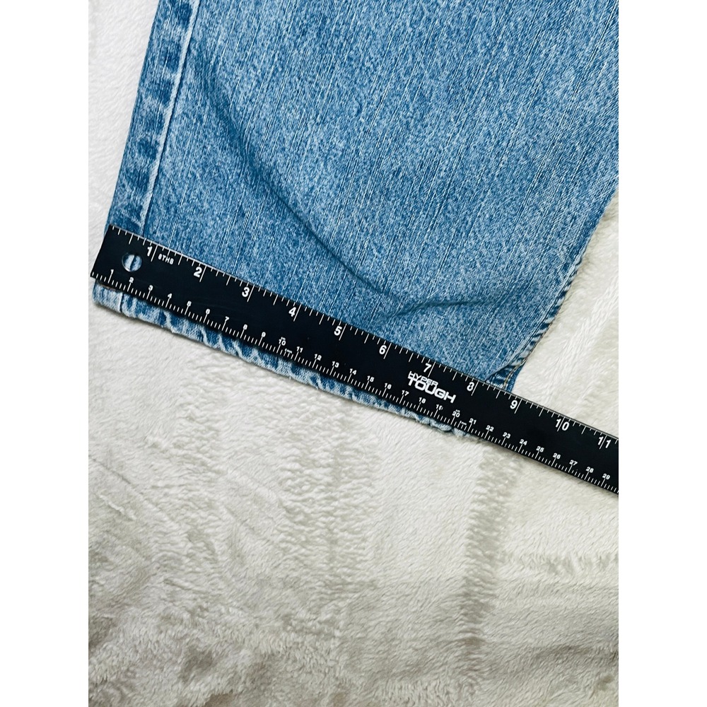 Levi's 569 Loose Straight Jeans Mens 32x30 Medium Wash Blue Y2K Baggy Denim - Picture 5 of 14